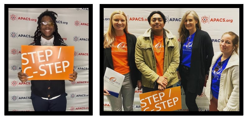 images of C/STEP schoalrs at Advocacy Day 2024